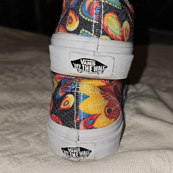 NEW Vans Sneakers Unisex Women Tennis Shoes Peacock Limited Edition Skateboard - Picture 3 of 8